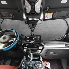 New Car Sunshade Front Windshield Sun Screen Car Interior Heat Insulation Cover Sunshade Umbrella Panel - A - View 5