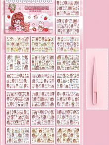 20pcs/Set (Approx. 1000pcs) Bullet Journal Stickers, Suitable For Decorating Planner, People Themed Scrapbooking Stickers, Washi Tape Storage Book School Supplies - 1 Set - View 15