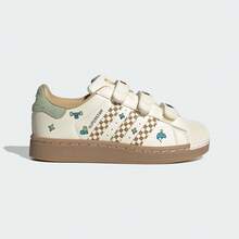 Adidas 男童 SUPERSTAR II CF C 休闲低帮运动鞋 JS2470 - 白色 - 查看 6