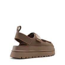 Women Platforms & Wedge Sandals - 棕色 - 查看 3