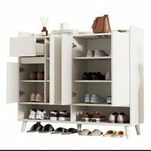 Shoe Cabinets - White - View 11