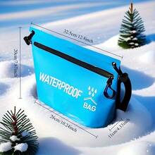 1.32 Gallon Waterproof Dry Bag, Durable For Swimming, Rafting, Kayaking, Travel, Zipper Handbag, Outdoor Sports - Multicolor - View 10
