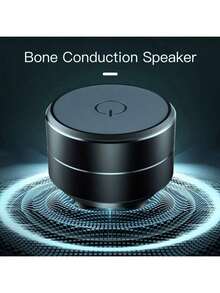 无线迷你骨传导音箱便携式立体声低音播放器，父亲节礼物，生日礼物，400mAh - 查看 5