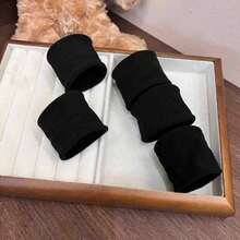 5/10/20/30/40pcs Thick & Wide Seamless Hair Ties, Elastic Hair Ties: Large, Soft, Stretchy Hair Ties - High Elasticity Ponytail Holders, Non-Slip Design, Soft & Comfortable - Basic Hair Ties For All Hairstyles, Women Hair Accessories, Hair Scrunchies Head Accessories Gym Sport Running Outfit Rubber Bands Hair Rope Beauty Home Bedroom Decor - Multicolor - View 6