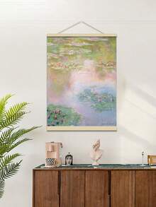 1 幅复古印象派风景帆布画，无框，非常适合客厅和家居装饰，是圣诞节礼物、圣诞装饰、圣诞树挂饰、感恩节婚礼家居装饰、秋季装饰、生日装饰、派对用品、室内节日装饰、万圣节装饰、墙面装饰和万圣节配件的理想之选。 - 彩色 - 查看 9