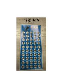 50pcs Small Invisible Buttons, Clothing Buttons, Press Studs, Snap Buttons, Round Metal Snap Fasteners - Black - View 11