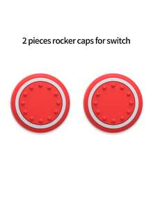 2 miếng bọc ngón cái, tương thích với / Switch OLED / Switch Lite, silicon đàn hồi cao, chống mài mòn, chống mồ hôi, tăng cường độ bám, thiết kế chống trượt chính xác cho game FPS chuyên nghiệp, giảm mỏi ngón cái khi chơi game lâu, phụ kiện nâng cấp bảo vệ, món quà thiết yếu cho game thủ Switch. - Xem 20
