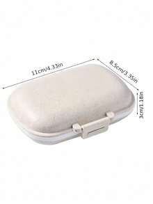 Portable Pill Storage Box Moisture Proof Pill Organizer For Men And Women Travel Essentials Cruise Essentials Dorm Essentials Daily Pill Box To Hold Vitamin Medicine Medication And Supplement PP Pill Container First Aid Kit Medical Bag For Travel Home Camping Outdoor Hiking Hunting Back To School - Multicolor - View 11