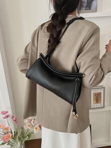 2026 Nuevo Bolso de Mano Elegante y Minimalista de Moda para Viajes, Diseño de Bandolera - Negro - Ver 2