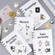 50pcs Funny Silly Goose Stickers, Self Adhesive,School Stationery Supplies,Journaling Supplies,Scrapbook Supplies,Mobile Phone,Laptop,Bumper,Skateboard,Water Bottles,Hard Hat,Car Stickers - 1 Set - View 7