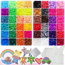 2400pcs/4800pcs/8400pcs Fuse Bead Set, 5MM Beginner Fuse Bead Kit, Suitable Christmas/Birthday Gift For Girls (6 Different Styles, Includes Pegboard, Ironing Paper And Other Accessories) - Multicolor - View 9
