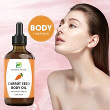 100%纯冷榨胡萝卜籽油 - 适用于面部、皮肤护理、头发、头皮按摩和身体按摩 - 水果&柑橘香調 - 查看 8