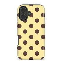 GIIPPA Ốp điện thoại 2 trong 1 màu vàng và nâu chấm bi mờ, tương thích với iPhone 17/16/15/14/13/12/11 Pro Max/Pro Plus/12 Mini/13 Mini, cũng phù hợp với Galaxy S26 S25 S24 S23 S22 S21 Plus Ultra - Nhiều màu - Xem 7