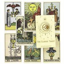 1套桌游卡牌：78张经典占卜卡牌，附新手指南，便携式占卜游戏，占卜卡牌，游戏礼品 - A - 查看 2