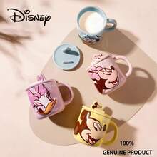 Disney Cốc sứ có nắp và đế hình chuột  chính hãng của , hộp quà hình hoạt hình dễ thương. - Nhiều màu - Xem 2