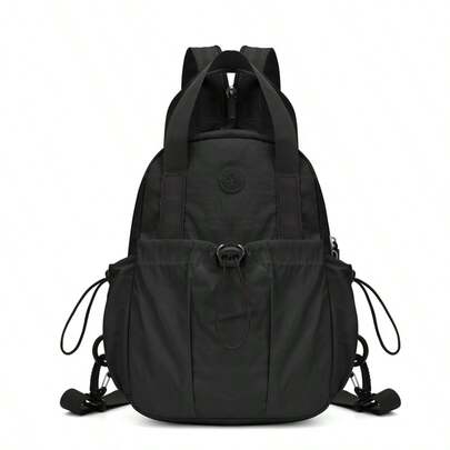 New Arrival Lightweight Drawstring Multi-Function Men's Bag, Puff Series Chest Bag & Backpack, Crossbody & Handheld