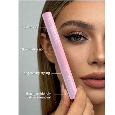 10ml Waterproof Eyelash Sealant And Adhesive | Suitable For Sensitive Eyes, Ideal For Makeup Beginners And Cosplay Enthusiasts, Spring Season, Summer Season, Travel,Wedding