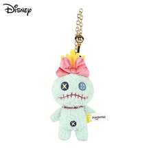 Disney 正版迪士尼史迪奇毛绒钥匙扣吊坠，可爱卡通玩偶背包挂饰，生日礼物及纪念品 - 綠色 - 查看 11