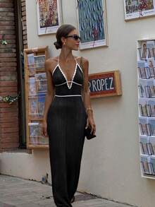 Black With White Edges