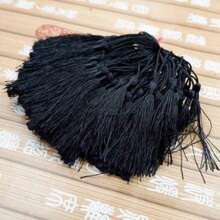 100/50/20 件手工软工艺小流苏吊坠，珠宝 DIY，吊坠饰物，流苏吊坠，适用于珠宝制作，DIY 工艺品，书签，窗帘装饰，节日装饰，颜色随机 - 彩色 - 查看 25