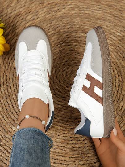 女士休闲运动鞋，春夏新款学生休闲跑步鞋，适合慢跑、日常穿着，轻便舒适的运动鞋