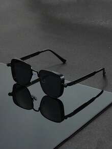 复古朋克 Y2K 蒸汽朋克时尚眼镜，百搭造型，方便携带，男士时尚眼镜假日必备 - 彩色 - 查看 5