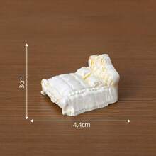 1pc Micro Landscape Baroque Furniture Sofa Bed Miniature Doll House Diy Decorative Accessories Mini Pendant - B - View 15