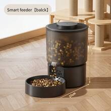 3L Capacity Automatic Pet Feeder - 1-6 Meal Timed Feeder With Timer Function - Automatic Cat Food Dispenser - Cat Feeder - 3L - View 5