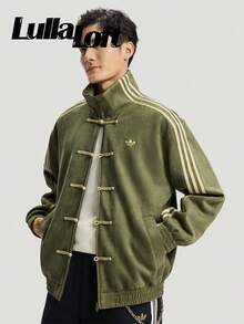 Adidas CTT Chinese Track Top 3.1 Gender Neutral Jacket (Asia Sizing) Olive-Back To School- Mother's Day Gifts-Father's Day Gift –KT3847 - 橄欖 - 查看 3