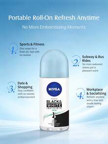 NIVEA 50毫升 8种超级食物亮白除臭滚珠香水 - 多樣化香型 - 查看 2