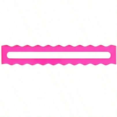 Tiras de resaltado de lectura de colores, regla guía de lectura transparente para niños con discapacidades de lectura