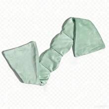 1pc New Fashionable Nose Pad Gravity Eye Mask With Weighted Glass Beads For Home And Travel, Double-Sided Velvet Gravity Headband, Heatable, Unisex - Multicolor - View 12