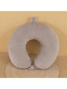 U型记忆棉颈枕，温暖舒适，柔软枕套带扣，适合学生、成人、飞机、办公室、汽车、旅行、居家等各种场合，支撑颈部，保护颈椎，也适合学习时使用。 - 彩色 - 查看 9
