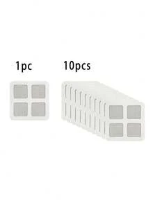 10/30/50/100片装排水过滤贴纸，厨房水槽滤网，浴室淋浴毛发滤网，一次性排水盖贴纸，浴室配件 - 彩色 - 查看 3