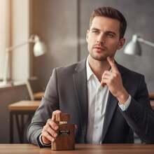 100ml Men's Cologne, Men's Perfume, Woody Ottoman Fragrance, Long-Lasting And Delightful Scent, Creates Your Own Personalized Scent Space, Perfect For Valentine's Day, Parties, And Adds To Your Special Charm - 木質香調 - 查看 6