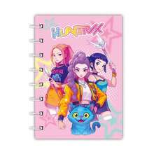 1/2/3本 KPOP 女团螺旋笔记本，A7 螺旋笔记本，学生便签本，便携式便签本，笔记本，便签本，返校学生文具 - 彩色 - 查看 5