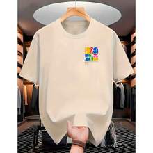 "BRAZUCA" Streetwear T-Shirt, 100% Premium Cotton, Unisex, Brazil World Cup T-Shirt - 藏蓝色 - 查看 2