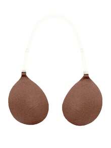 1件新款挂脖圆杯文胸 – 隐形自粘式聚拢文胸，配有可调节肩带，适合搭配挂脖上衣和露背连衣裙 - 彩色 - 查看 22