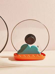 Nuevo soporte multifuncional para tapa de olla, estera antideslizante para hornilla de cocina, escurridor de utensilios para encimera, estera de almacenamiento para encimera de cocina, utensilios de cocina, escurridor - Multicolor - Ver 7