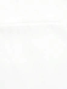 Women's New French Style Sleeveless V-Neck Textured Satin Long Sleeve Slim Fit Dress - 白色 - 查看 9