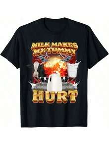 Men Sports Tees & Tanks - Black - View 1