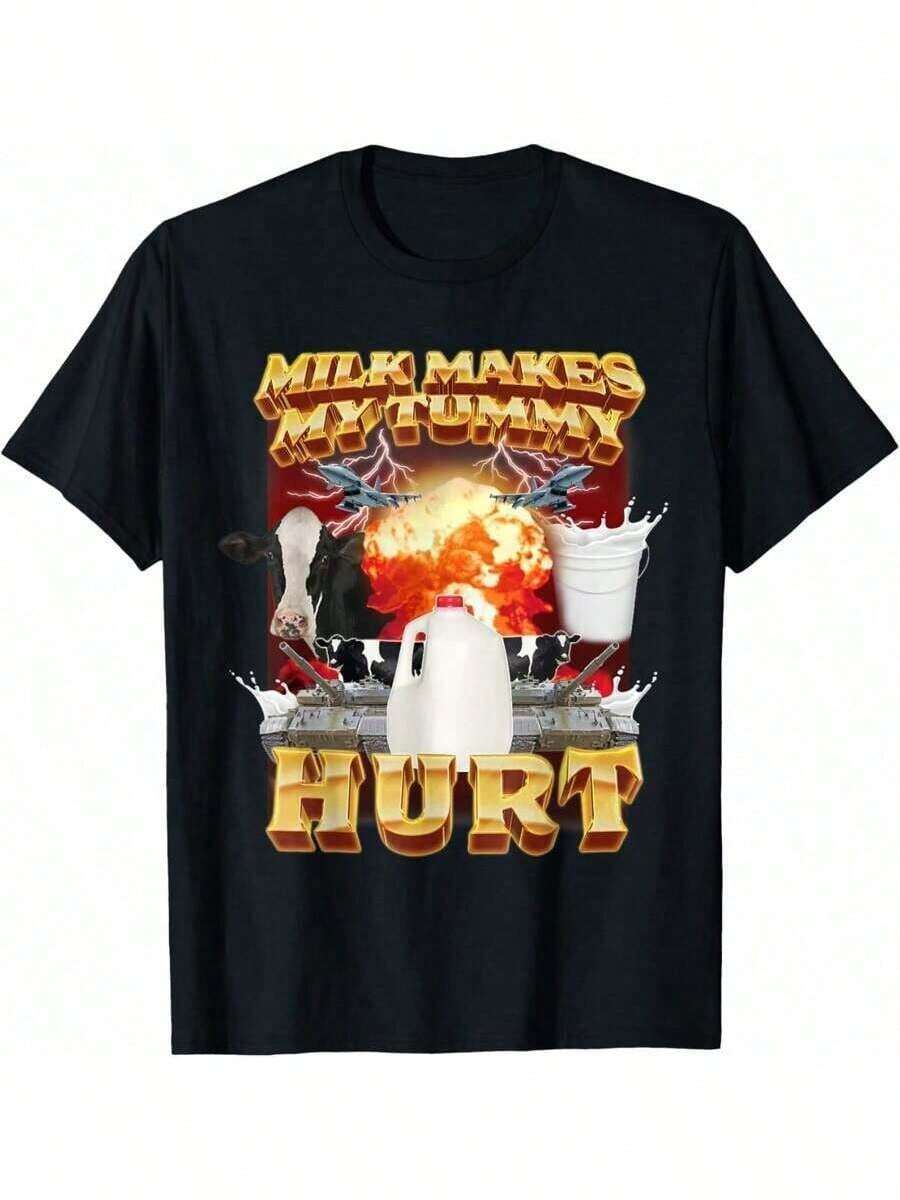 Men Sports Tees & Tanks - Black - View 1