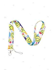 1条春夏运动挂绳，篮球、足球、网球图案，适用于手机、游戏机、相机、文件、门禁卡、交通卡、工作证、体育赛事、鸡尾酒会等场合。是送给男朋友、女朋友、家人、医生、护士、派对礼物、手机装饰、汽车配件、可爱书包配件、带证件套的挂绳、汽车配件、包包挂饰的理想之选。 - 彩色 - 查看 7