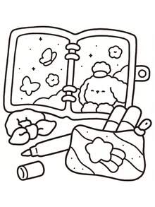 1. Sách tô màu thư giãn dành cho người lớn và trẻ em, đồ dùng học tập, đồ chơi, thích hợp cho năm học mới, thiết kế đơn giản và nổi bật, tô màu thư giãn, quà tặng Giáng sinh, Halloween, sinh nhật, ngày thiếu nhi, đồ dùng học tập. - Nhiều màu - Xem 3