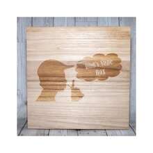 Personalised Vape Storage Box X-Large Gift Box - Double hole-white - View 5