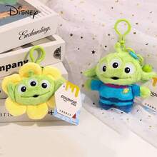 Disney 官方授权怪兽公司毛绒钥匙扣吊坠，节日儿童礼物 - 彩色 - 查看 3