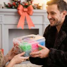 1 hộp/4500 chiếc Dây cao su nhiều màu với 15 màu dùng để làm vòng tay, vòng cổ, dây đeo điện thoại tự làm, màu sắc ngẫu nhiên - Nhiều màu - Xem 12