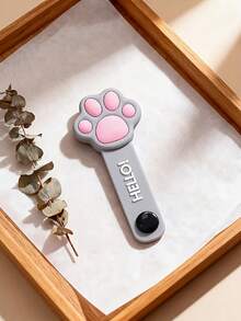 猫咪元素2件装卡通猫爪理线器，适用于耳机线、数据线、充电线整理，便携实用，可扎紧耳机线，桌面装饰，螺旋设计，做工精致，女士节礼物 - 彩色 - 查看 4
