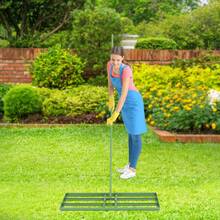 OUKANING Lawn Leveling Rake, Lawn Leveler Tool, Lawn Leveling Rake For Yard - 1 - View 1