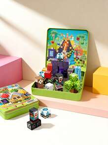 49-150Pcs Magnetic Building Blocks Game-Based Build Magwonder Cave World With Magnet Construction Toys STEM Sensory Gift For Boys Girls Birthday - Multicolor - View 4